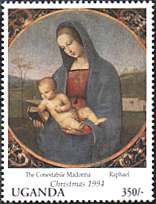 Uganda, 1994. The Conestabole Madonna. Sc. 1283.