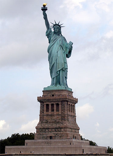 The Statue in NYC Harbor