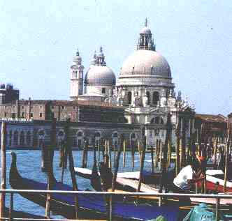 Venice. Church of St. Maria della Salute