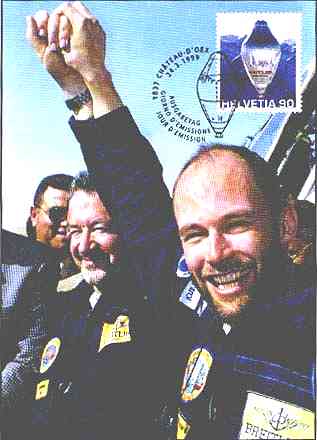 B. Piccard and B. Jones. Cancelled the 3/24/1999 at Chteau-d'Oex