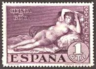 Francisco Goya — artwork or philatelic material from the Art on Stamps archive